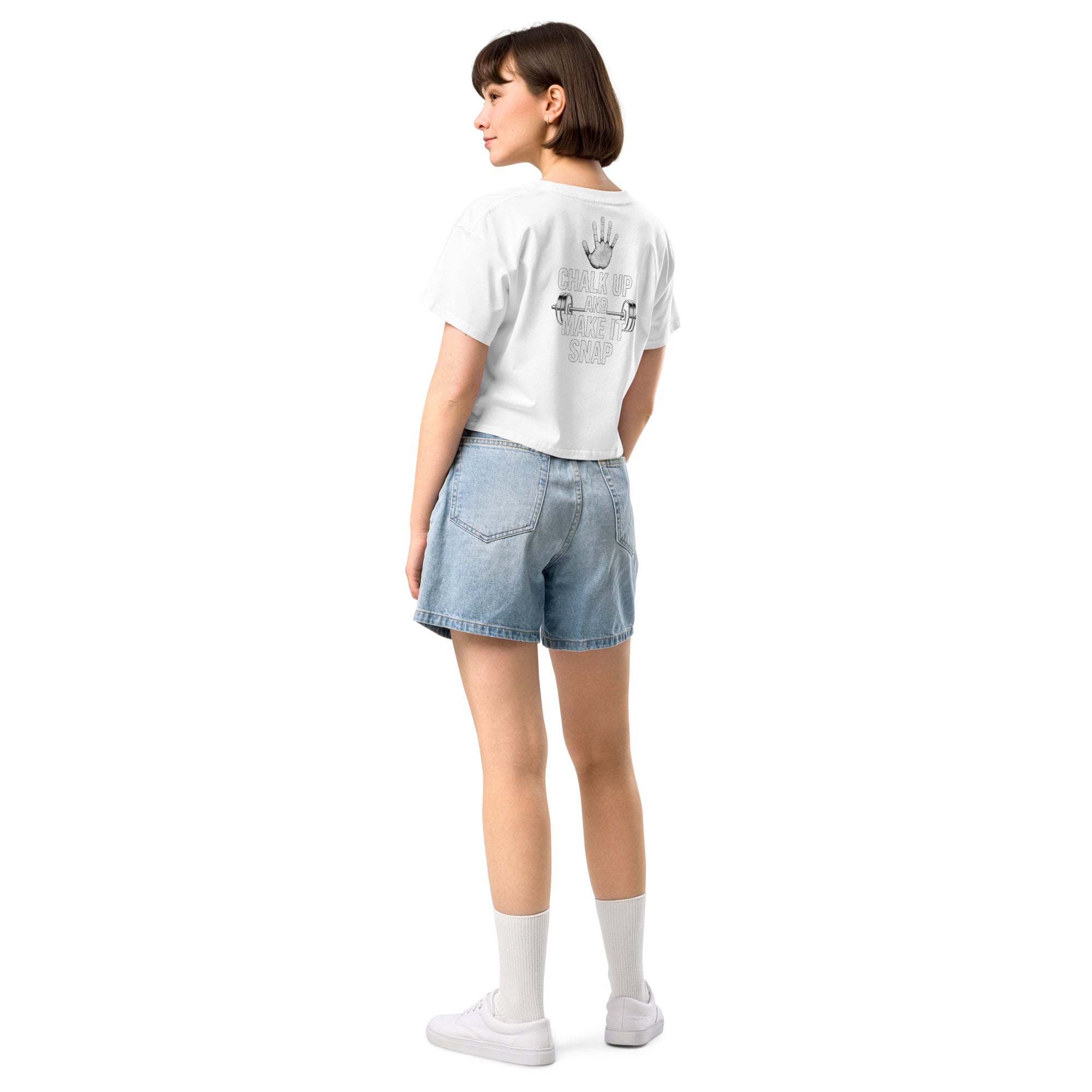 Crop top pour femme